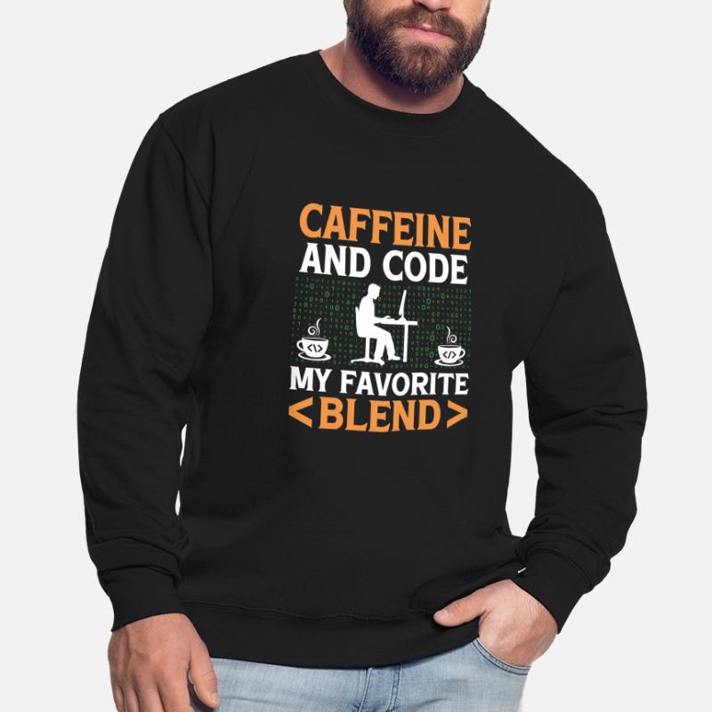 Coffee Coding Programmer Coder Developer Nerd Coff Unisex Sweatshirt