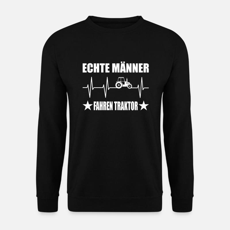 Traktor - Unisex Pullover - Schwarz