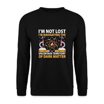 Professeur de sciences Professeur d’école Biologie Chimie P - Sweat-shirt Unisexe - noir - Devant - Alina (178cm) & Michal (187cm)