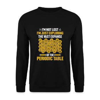Naturwissenschaftliches Lehramt Lehramt Biologie Chemie P - Unisex Pullover - Schwarz - Vorne - Alina (178cm) & Michal (187cm)