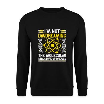 Professeur de sciences Professeur d’école Biologie Chimie P - Sweat-shirt Unisexe - noir - Devant - Alina (178cm) & Michal (187cm)
