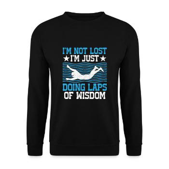 Physical Education Teacher PE Teachers School Spor - Unisex Sweatshirt - black - Front - Alina (178cm) & Michal (187cm)