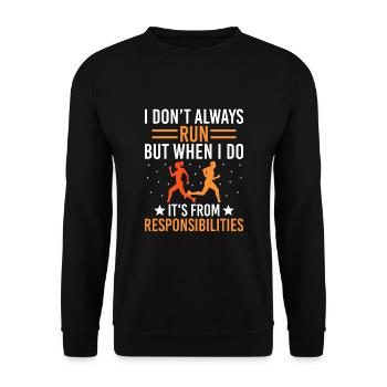 Physical Education Teacher PE Teachers School Spor - Unisex Sweatshirt - black - Front - Alina (178cm) & Michal (187cm)