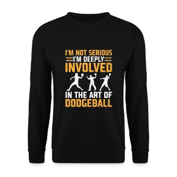Physical Education Teacher PE Teachers School Spor - Unisex Sweatshirt - black - Front - Alina (178cm) & Michal (187cm)
