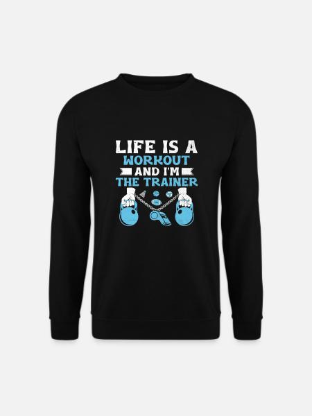 Sportlehrer Sportlehrer Schullehrer - Unisex Pullover - Schwarz