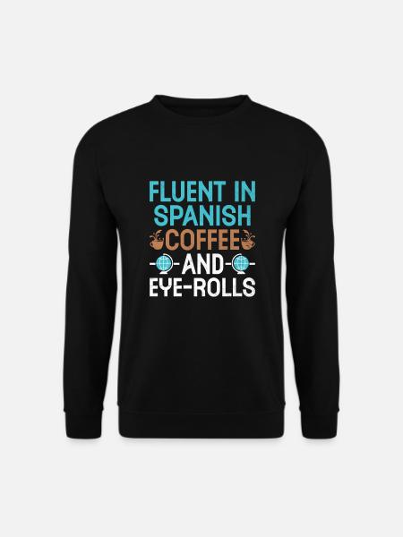 Fremdsprachenlehrer Schule Sprachlehrer - Unisex Pullover - Schwarz