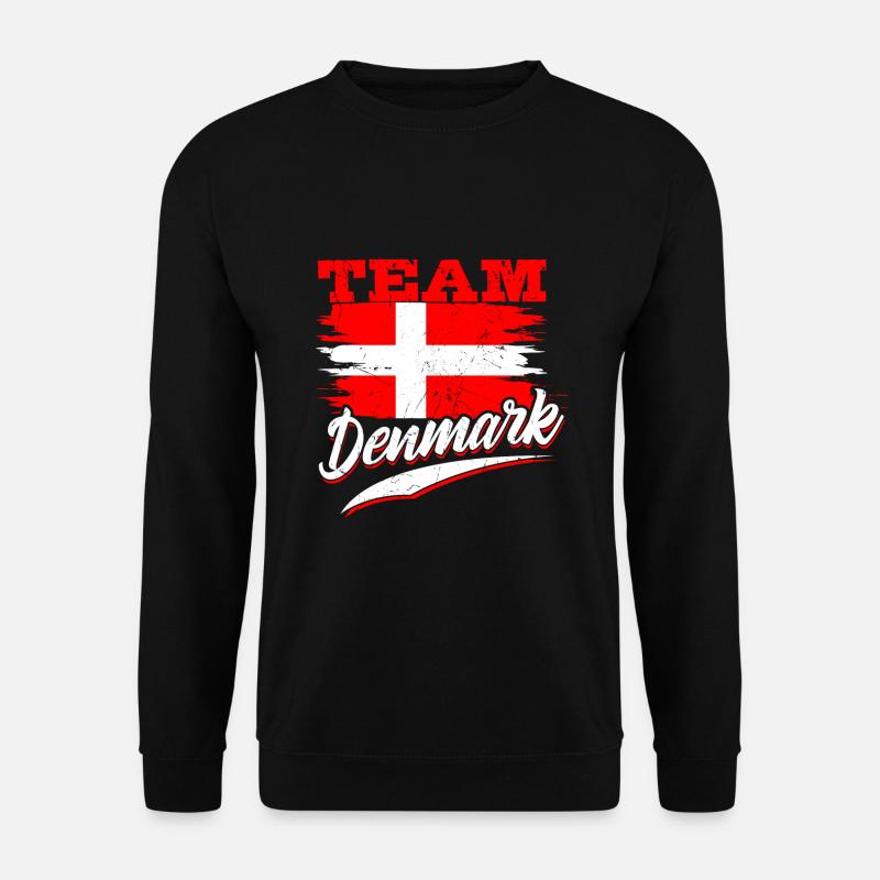 Denmark - Unisex Sweatshirt - black