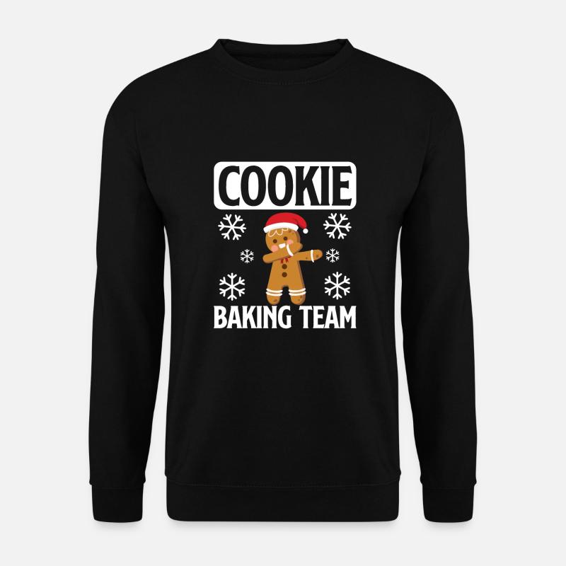 Dabbing Gingerbread - Unisex Sweatshirt - black