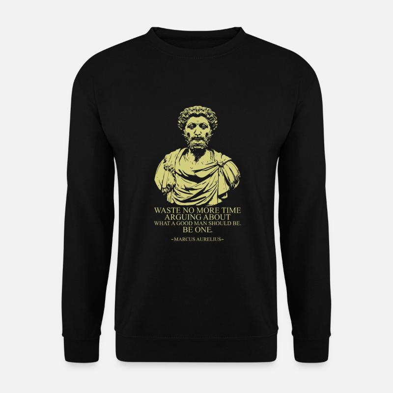 Marcus Aurelius - Unisex Sweatshirt - black