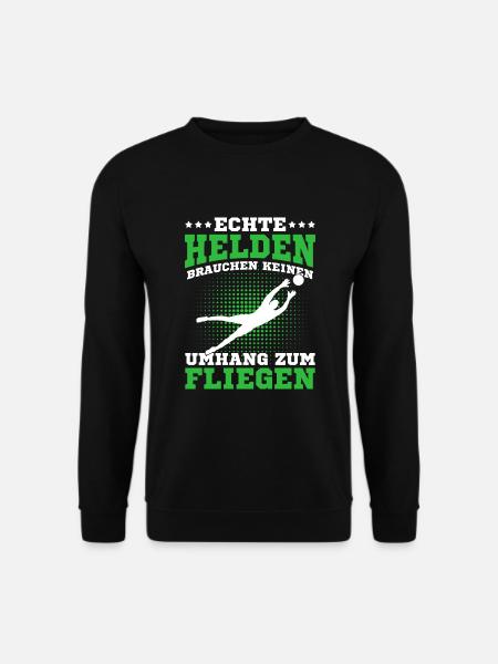 Fußball Torwart Fußballspieler Torhüter - Unisex Pullover - Schwarz