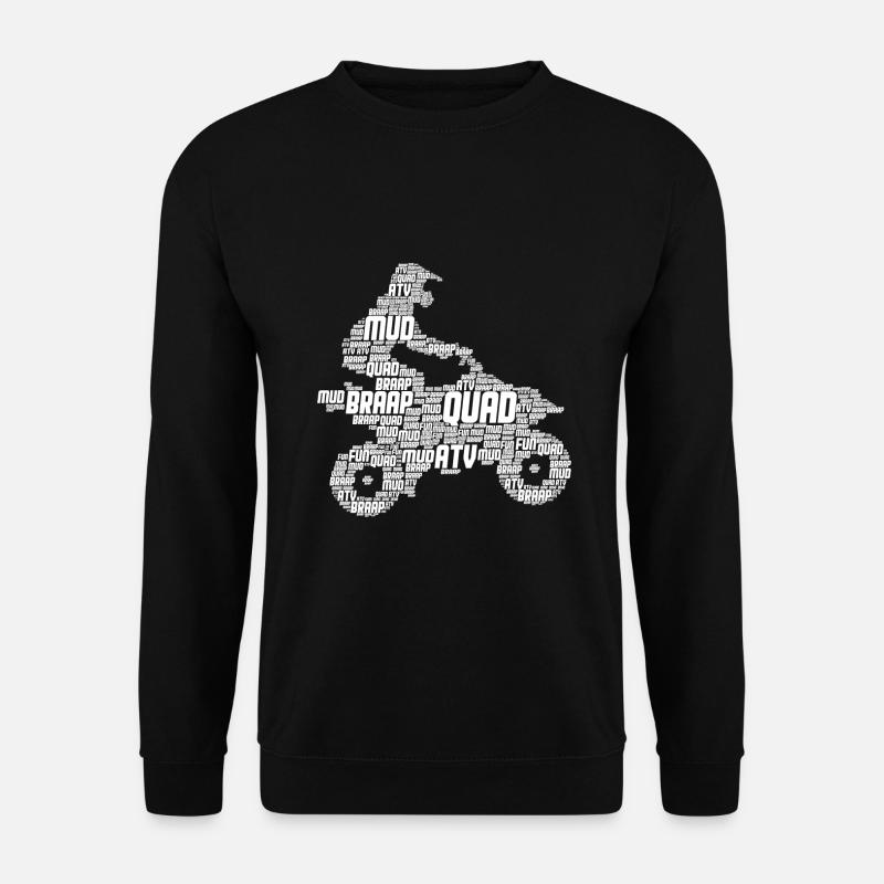 Quad Fahrer ATV Quad Biker Kinder Jungen - Unisex Pullover - Schwarz
