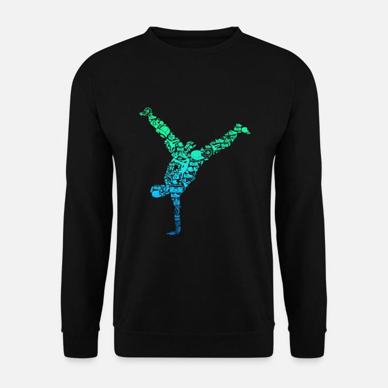 Breakdance Breakdancer Breakdancing - Unisex Pullover - Schwarz