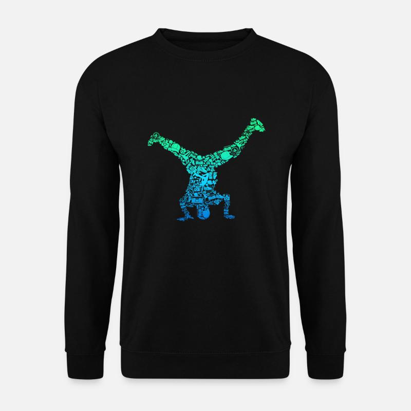 Breakdance Breakdancer Breakdancing - Sweat-shirt Unisexe - noir