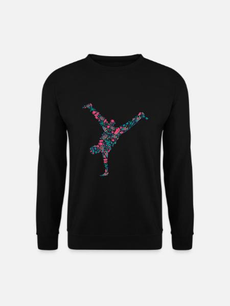 Breakdance Breakdancer Breakdancing - Unisex Pullover - Schwarz