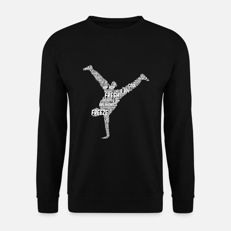 Breakdance Breakdancer Breakdancing - Unisex Pullover - Schwarz