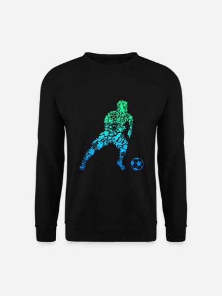 Football Footballer Children Boys - Unisex Sweatshirt - black