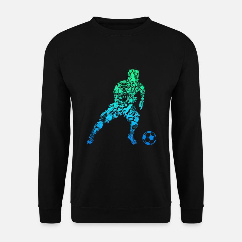 Fußball Fußballer Kinder Jungen - Unisex Pullover - Schwarz