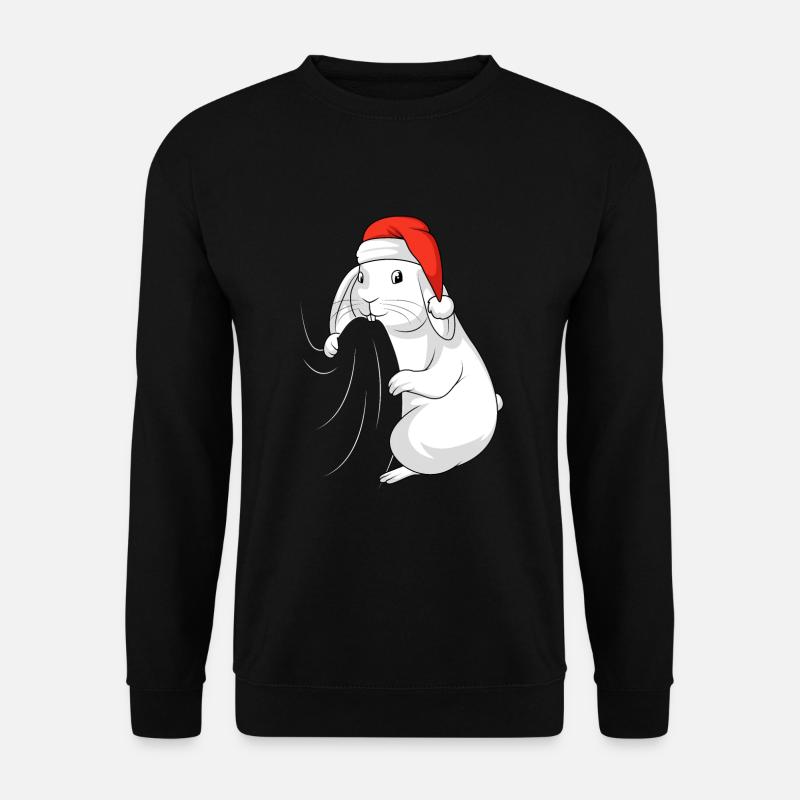 Lapins Lapin de Noël Lapin - Sweat-shirt Unisexe - noir