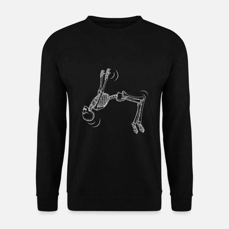 Parkour Skeleton Parcour ParcourIng - Unisex Sweatshirt - black