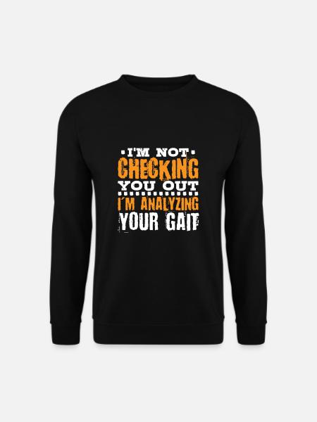 Physiotherapy Physiotherapy Physiotherapist Therapy - Unisex Sweatshirt - black