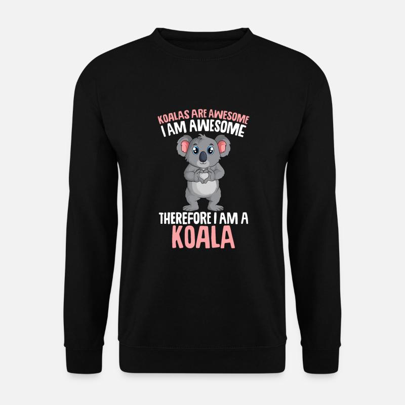 Koala - Unisex Sweatshirt - black