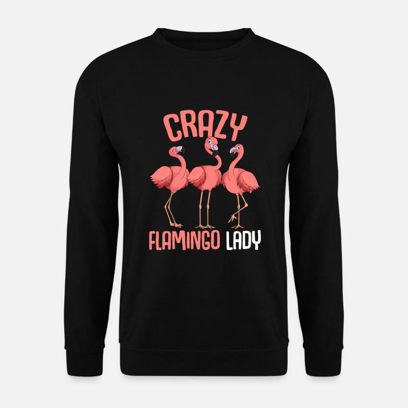 Flamingo ladies - Unisex Sweatshirt - black