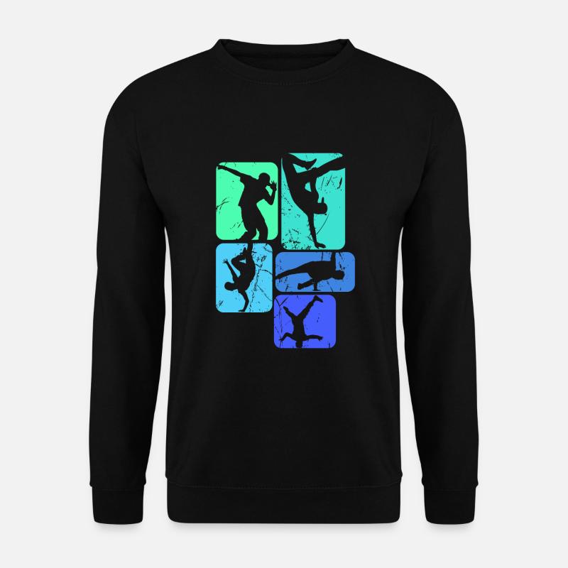 Breakdance Breakdancer Breakdancing Kinder Jungen - Unisex Pullover - Schwarz
