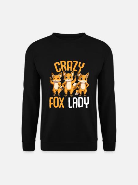 Renard - Sweat-shirt Unisexe - noir