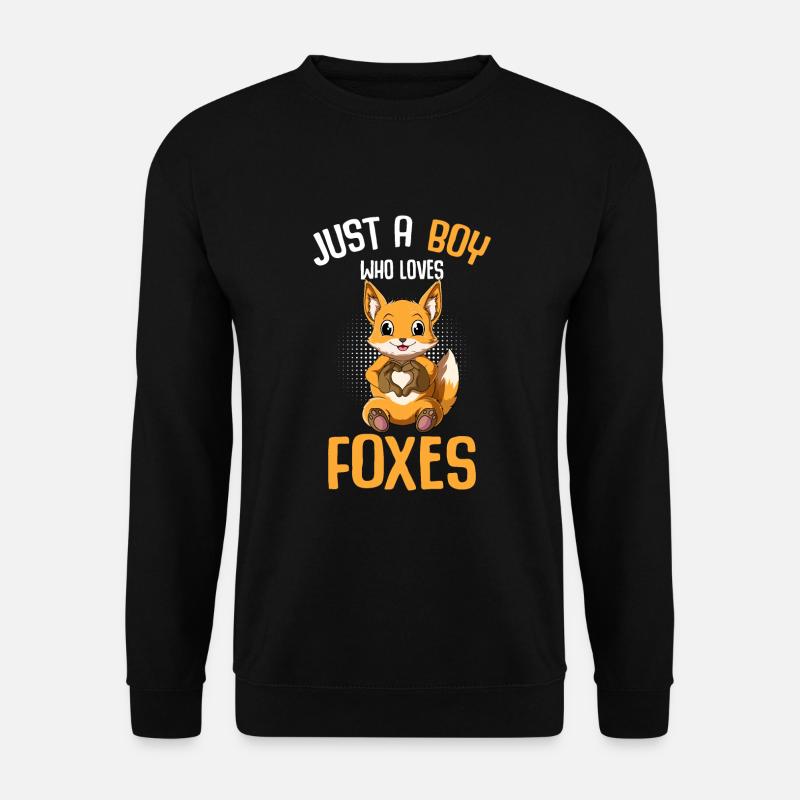 Fox Young Children - Unisex Sweatshirt - black