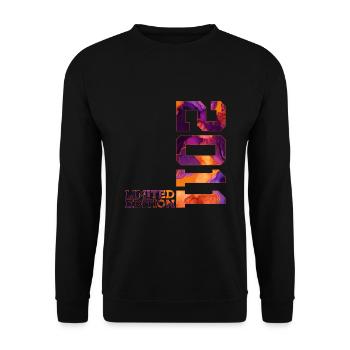 LIMITED EDITION 2011 15 JAHRE 15. GEBURTSTAG - Unisex Pullover - Schwarz - Vorne - Alina (178cm) & Michal (187cm)