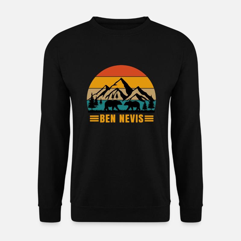 ben nevis - Unisex Pullover - Schwarz