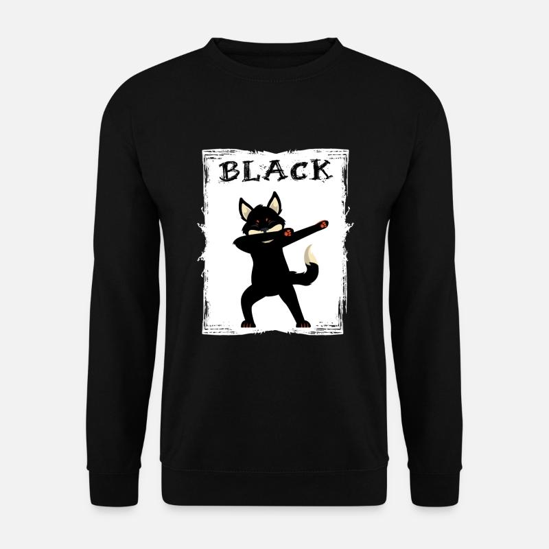 black fox tolerance equality black - Unisex Sweatshirt - black