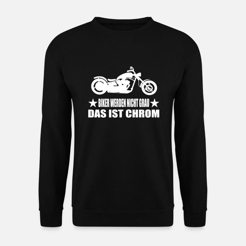 Motorrad - Unisex Pullover - Schwarz