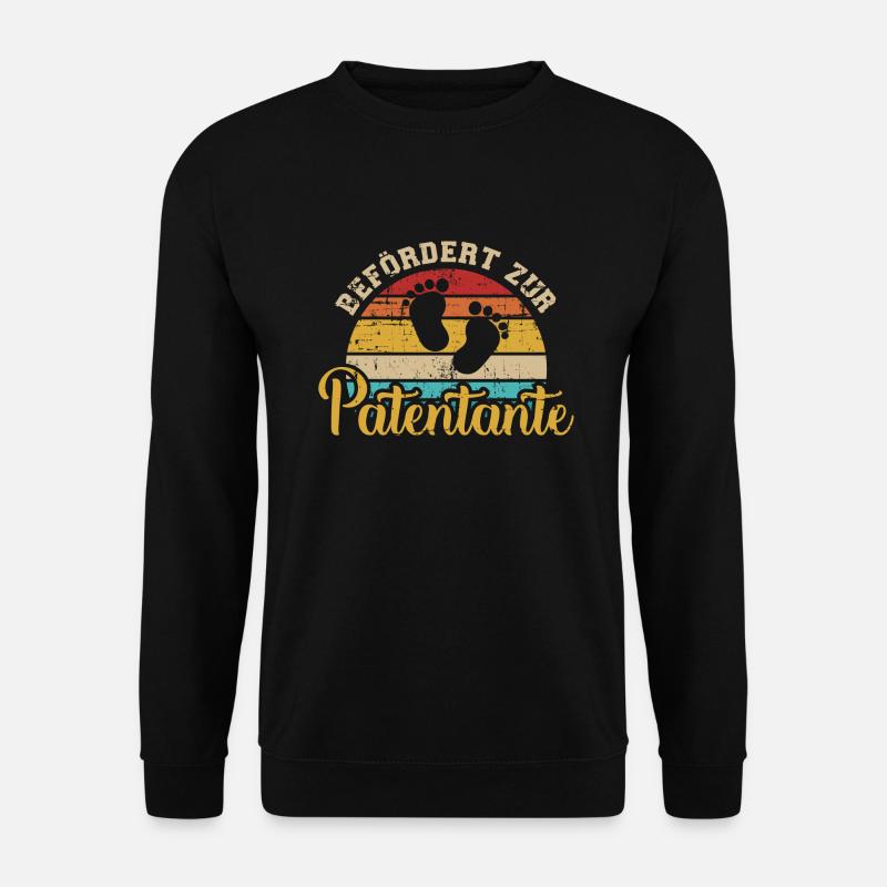 Patentante - Unisex Pullover - Schwarz