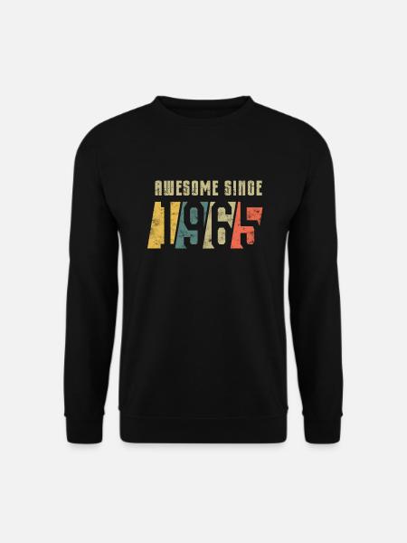 60. Geburtstag Jahrgang 1965 - Unisex Pullover - Schwarz