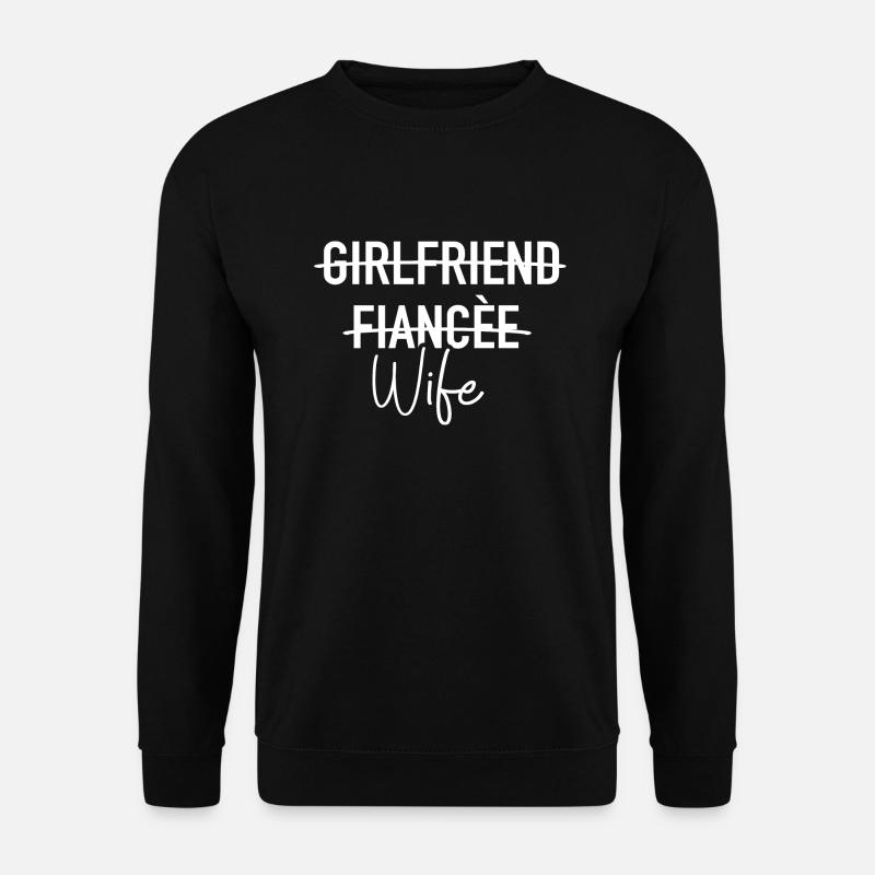 Hochzeit - Unisex Pullover - Schwarz