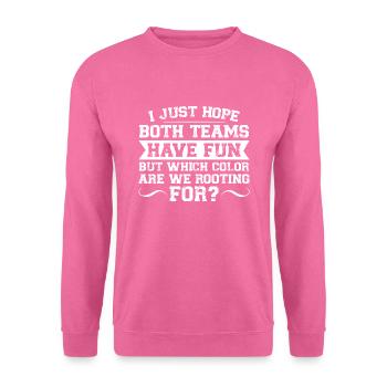 Sportspiel Sportmannschaft Geschenk - Unisex Pullover - Pink - Vorne