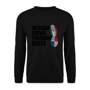 Anime & Ramen Anime Ramen Geschenk - Unisex Pullover - Schwarz - Vorne - Alina (178cm) & Michal (187cm)