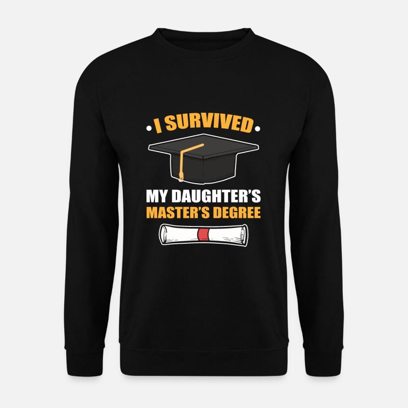 Master's Degree Graduation Ceremony - Unisex Sweatshirt - black