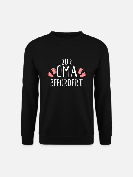 Oma - Unisex Pullover - Schwarz