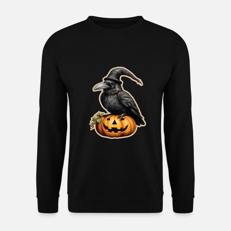 Halloween Raven 3 - Unisex Sweatshirt - black