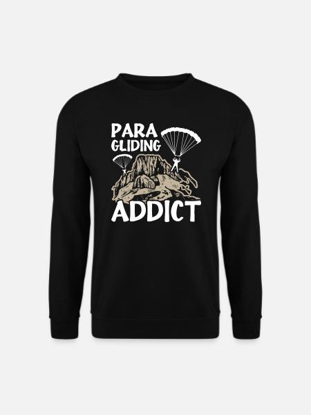 Paragliding Addict - Unisex Sweatshirt - black