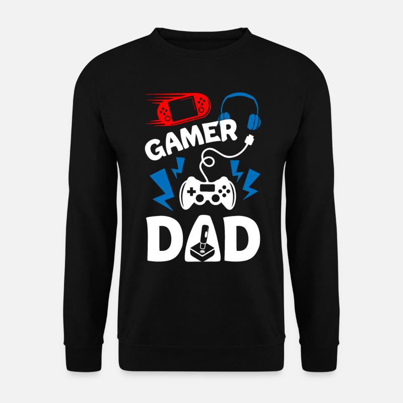 Gamer Dad - Unisex Sweatshirt - black