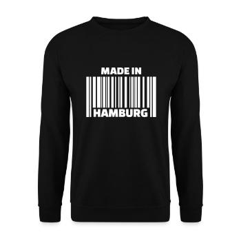 Hambourg - Sweat-shirt Unisexe - noir - Devant - Alina (178cm) & Michal (187cm)