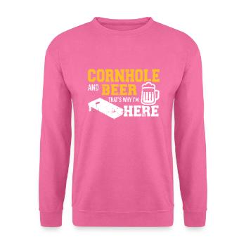 Cornhole - Unisex Pullover - Pink - Vorne