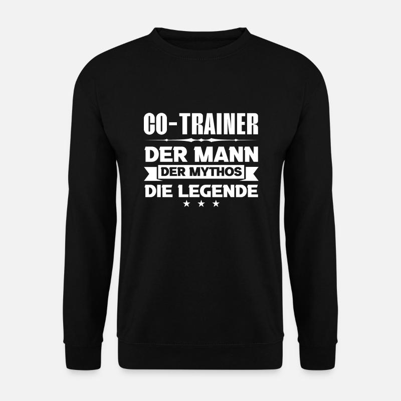 Co-Trainer Sport Trainer Geschenk - Unisex Pullover - Schwarz