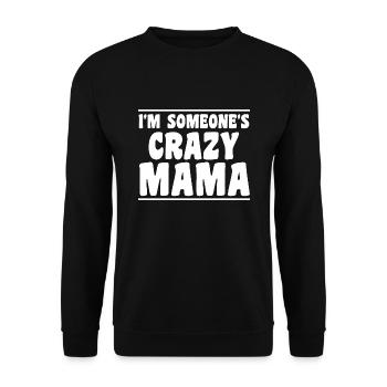 Mama Oma Oma Geschenk - Unisex Pullover - Schwarz - Vorne - Alina (178cm) & Michal (187cm)