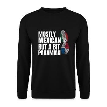 Anime & Ramen Anime Ramen Geschenk - Unisex Pullover - Schwarz - Vorne - Alina (178cm) & Michal (187cm)