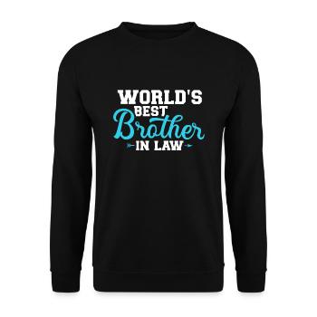 beau-frère - Sweat-shirt Unisexe - noir - Devant - Alina (178cm) & Michal (187cm)