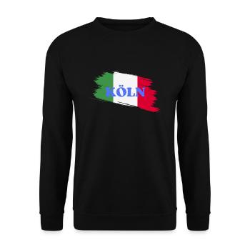 Cologne - Sweat-shirt Unisexe - noir - Devant - Alina (178cm) & Michal (187cm)